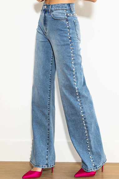 Pearls of Wisdom High Rise Jeans