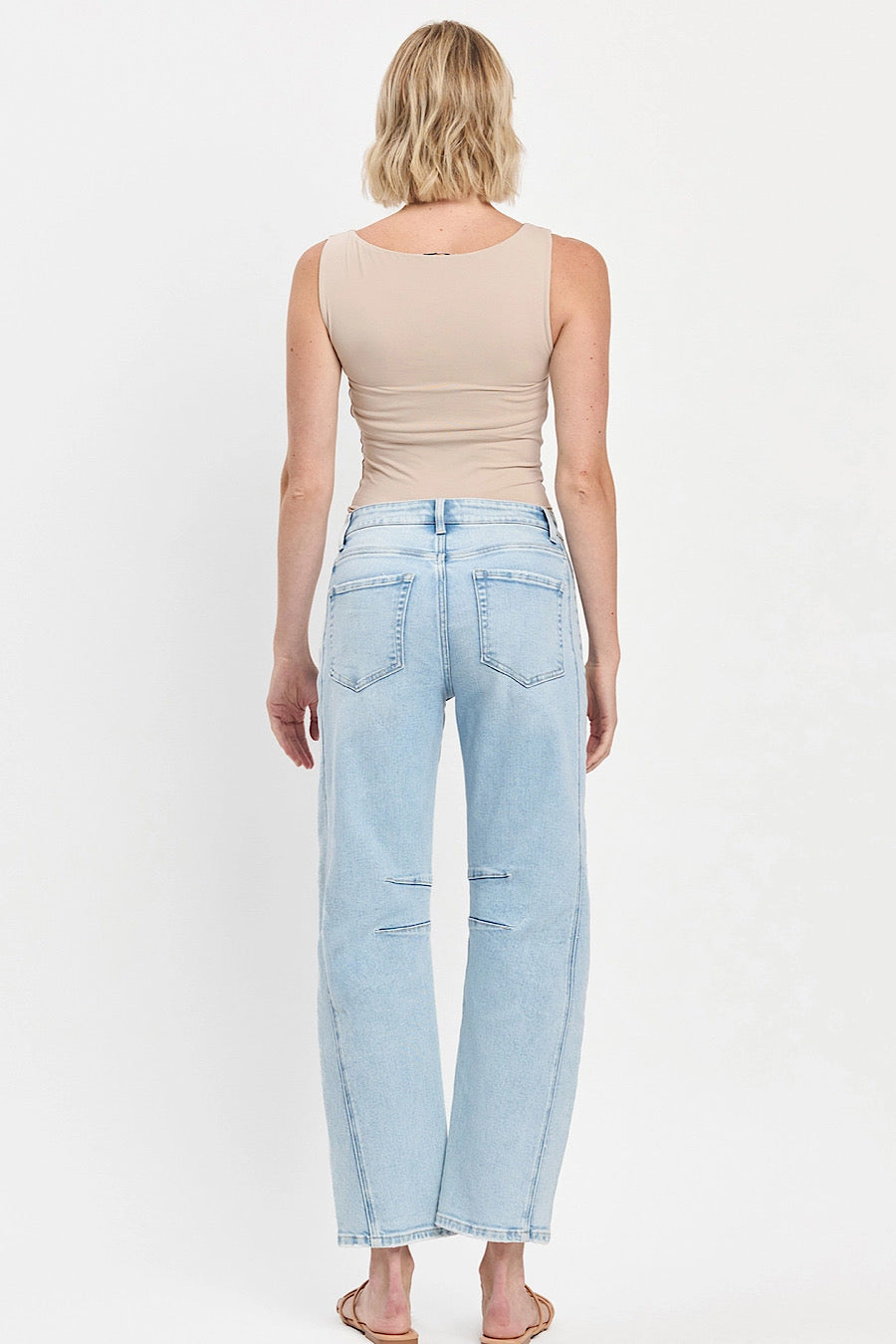 Northern Lights Barrel Jeans Lt Wash