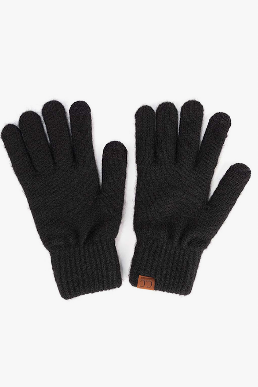 C.C. Heather Knit Gloves in Several Colors