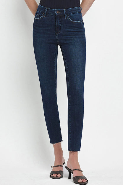 Parallel Lines Skinny High Rise Jeans