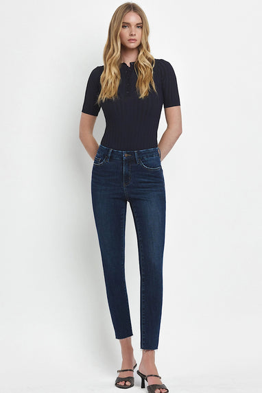 Parallel Lines Skinny High Rise Jeans