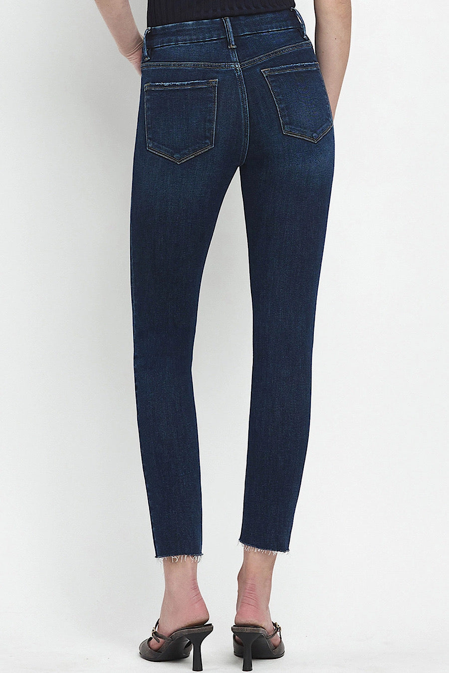 Parallel Lines Skinny High Rise Jeans