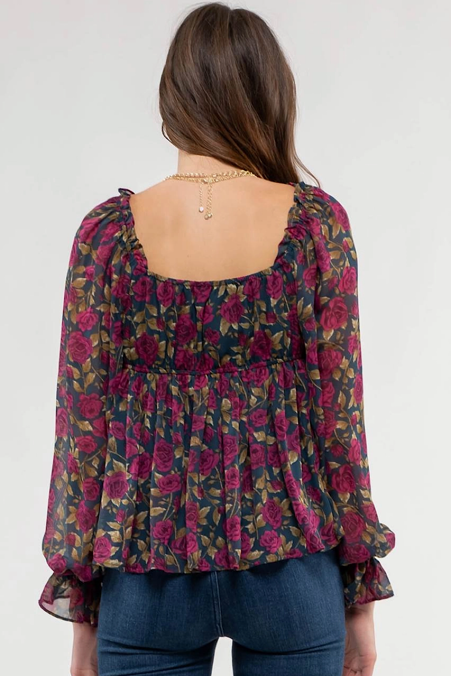 Forever Yours Floral Blouse