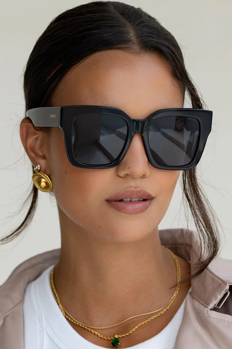 Freyrs Eyewear Bon Chic Square Sunglasses