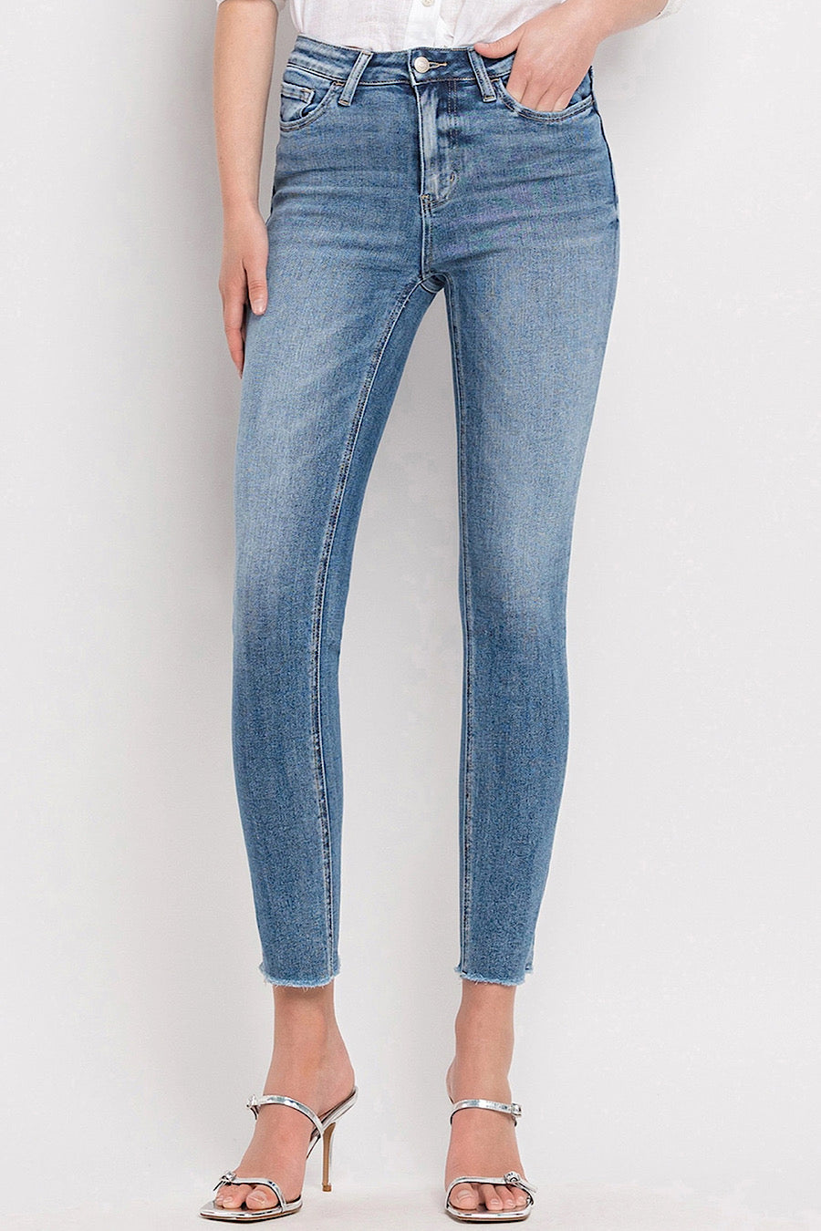 Deservedly High Rise Skinny Jeans