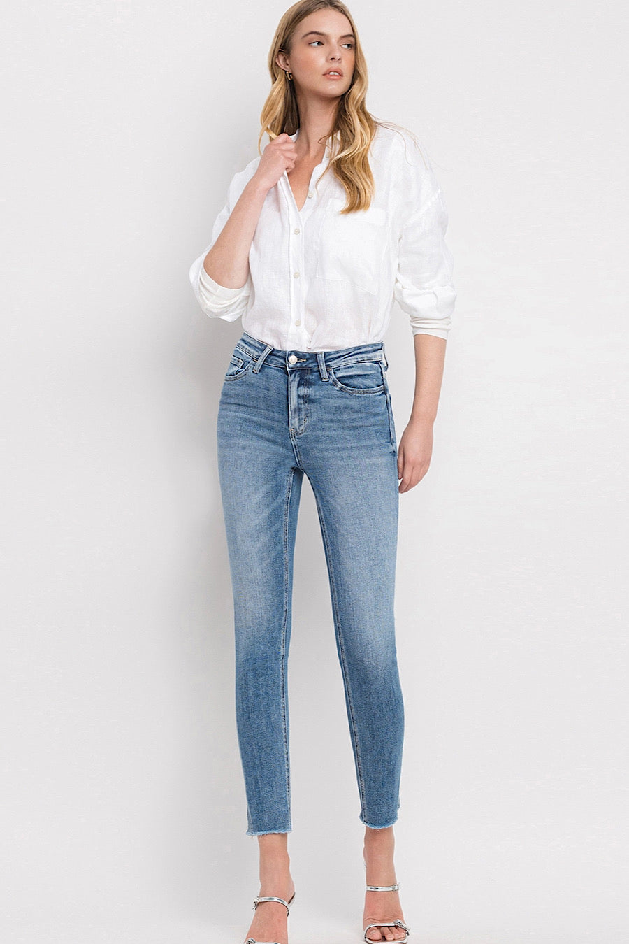 Deservedly High Rise Skinny Jeans