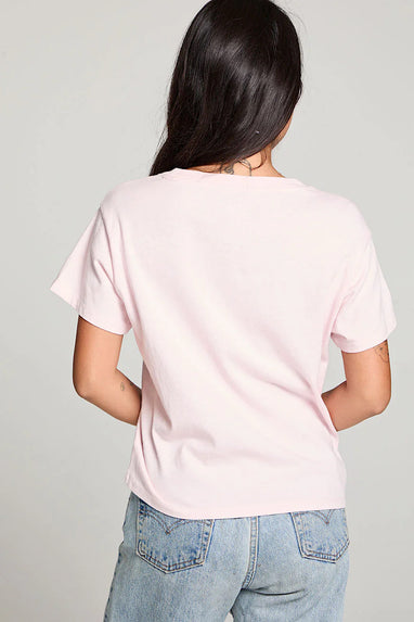 Chaser Scattered Stars T-Shirt Ballet Pink