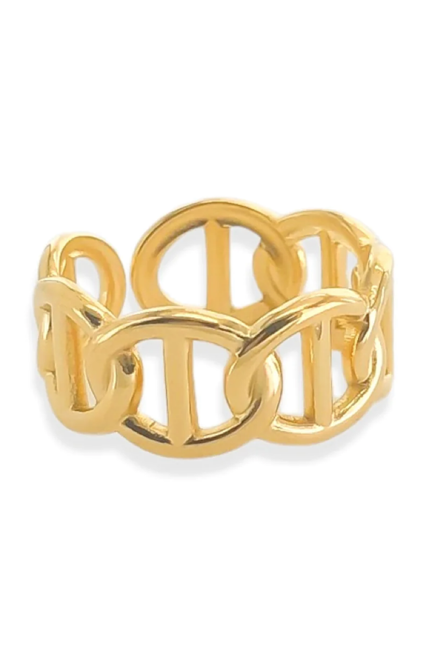 Open Mariner Ring in Gold or Silver