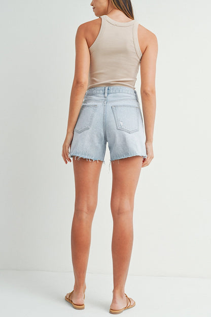 Houston Denim High Rise Shorts