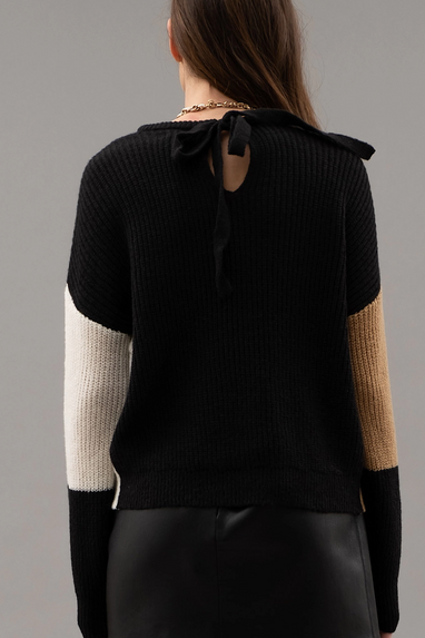 Devine Intervention Colorblock Sweater