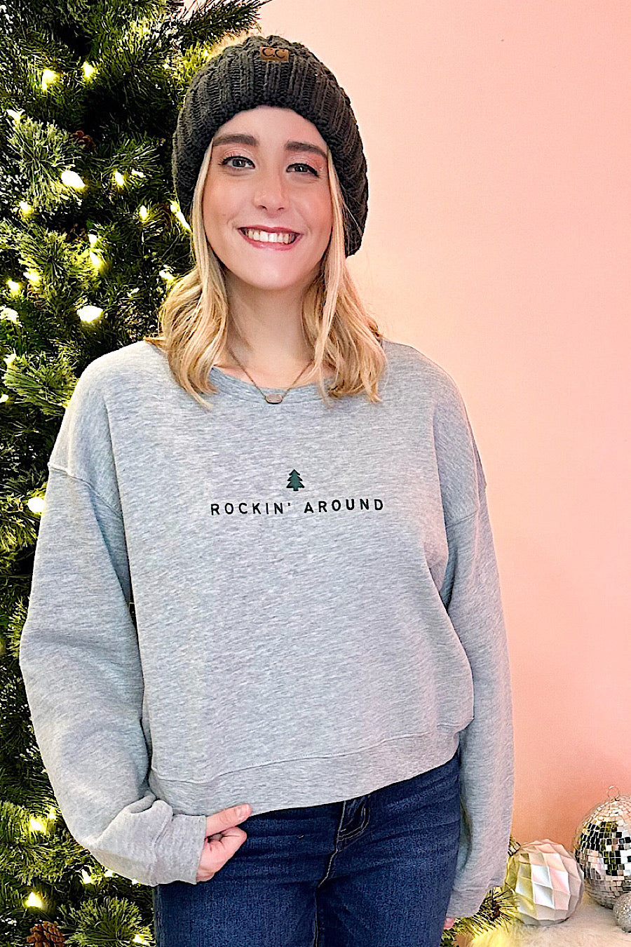 Rockin Around Christmas Tree Sweatshirt