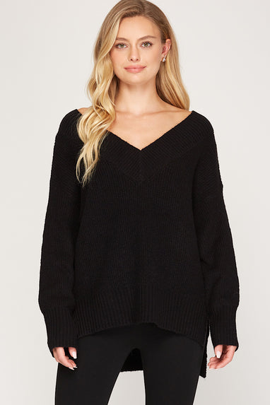 Alex HiLo Hem Sweater