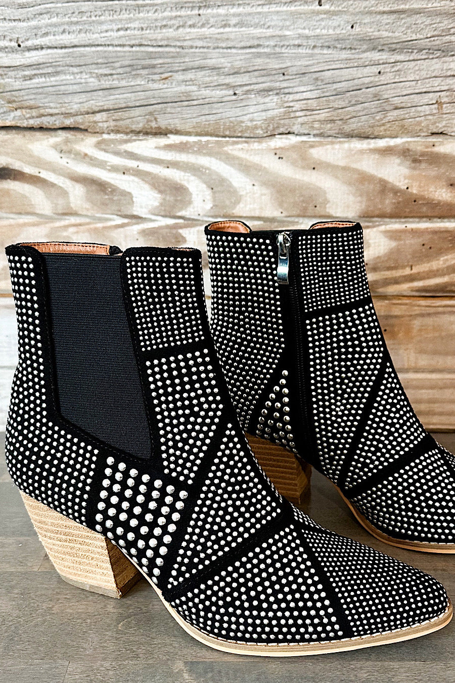 Francesca Studded Booties