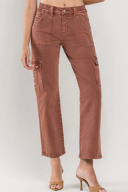 Red Brick Cargo Pants
