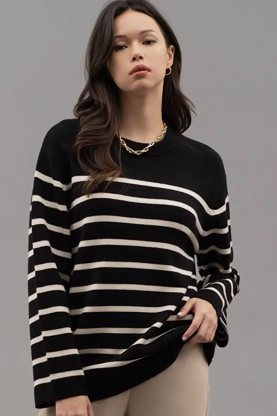 Karly Striped Sweater