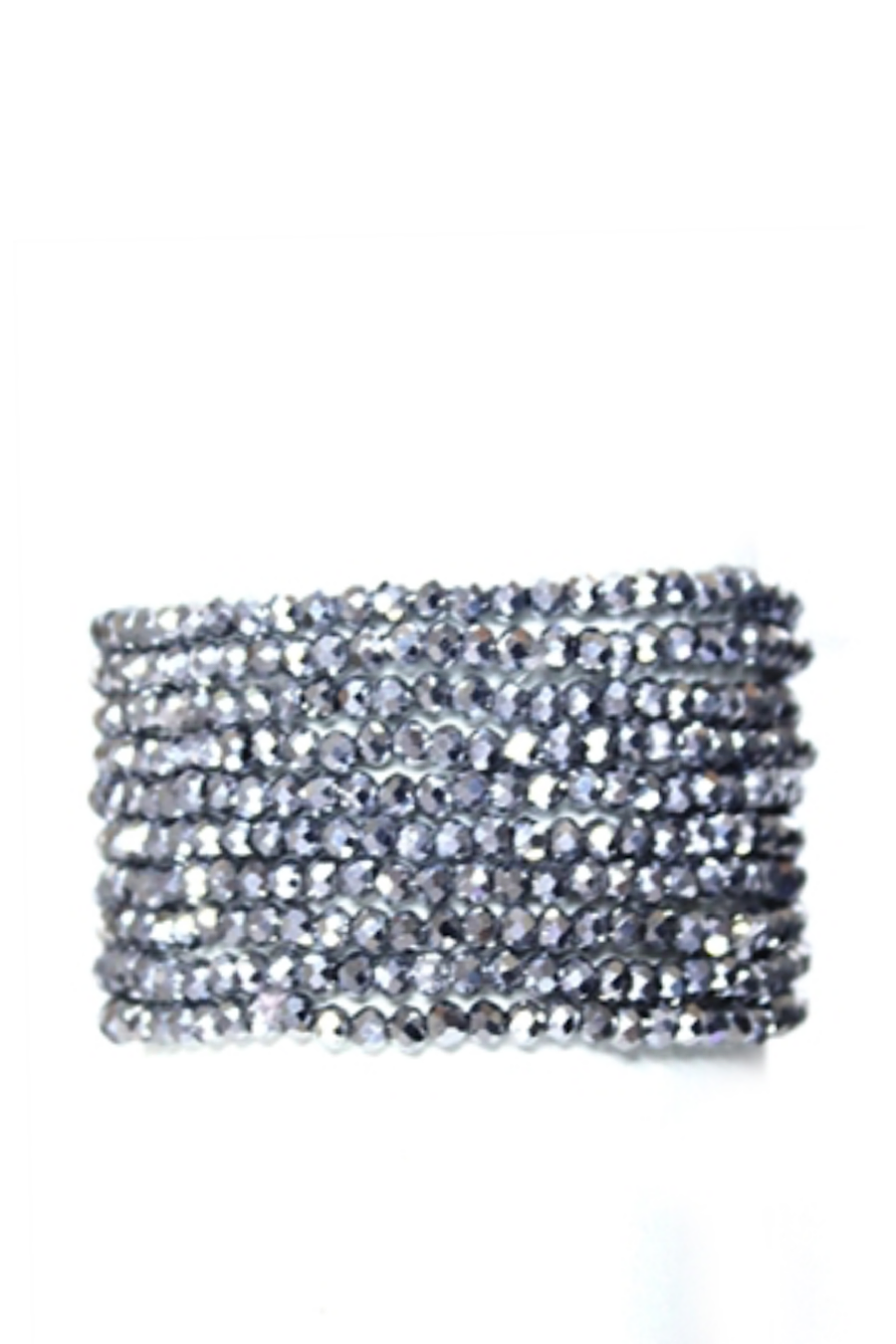 Glass Crystal Beaded Bracelet Set