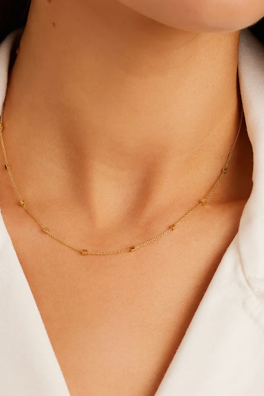 Gorjana Slater Choker Necklace Gold