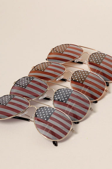 American Flag Sunglasses