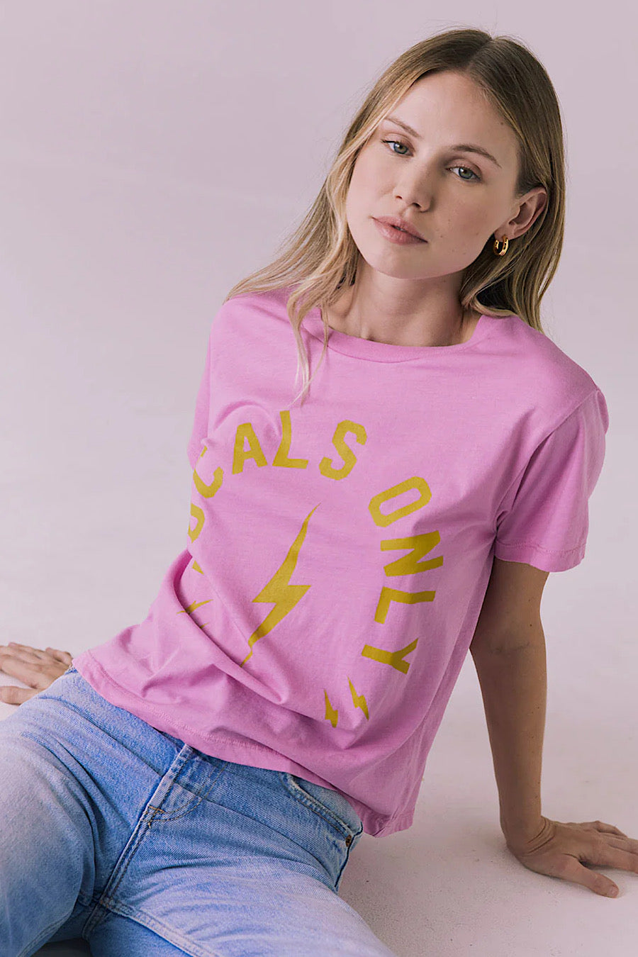 Chaser Brand Locals Only Bolts Jersey T-Shirt