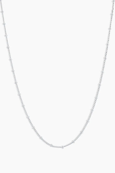 Gorjana Bali Chain Necklace in Silver