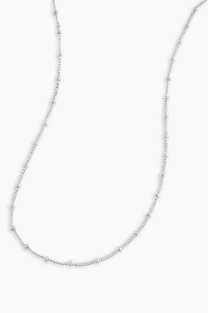 Gorjana Bali Chain Necklace in Silver