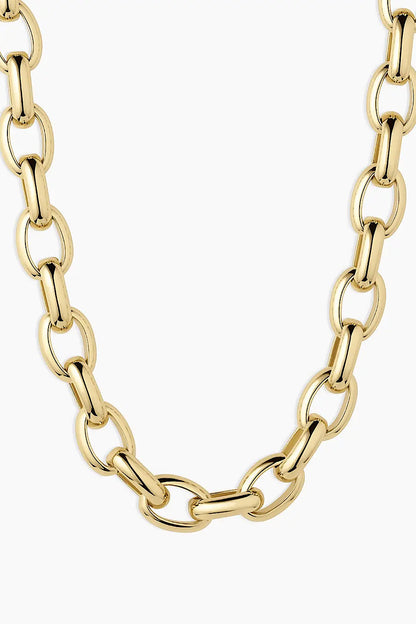 Gorjana Avery Statement Necklace Gold