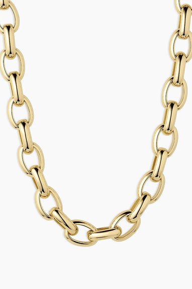 Gorjana Avery Statement Necklace Gold
