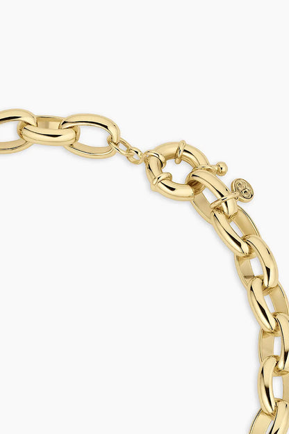 Gorjana Avery Statement Necklace Gold