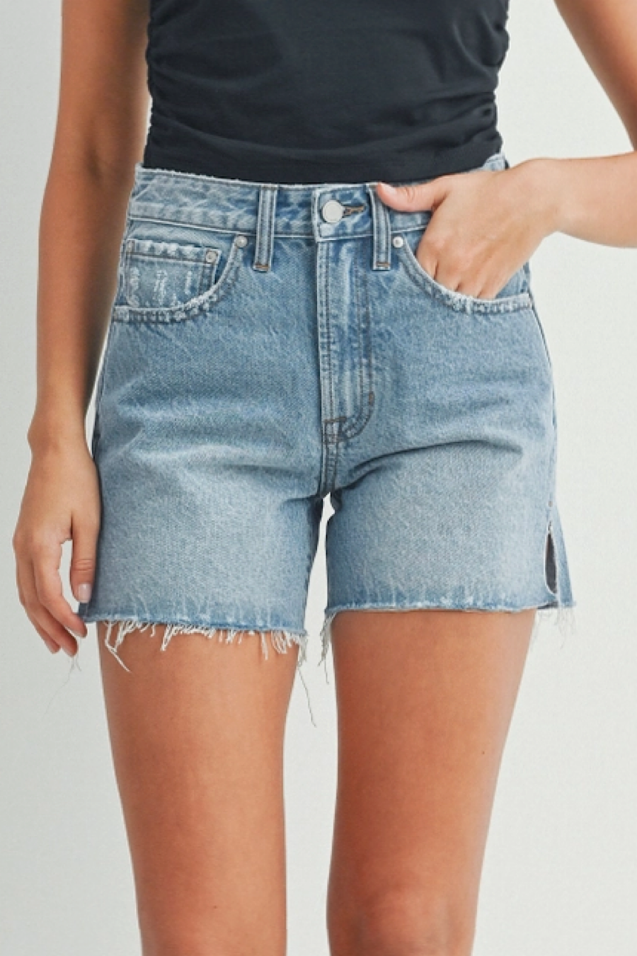 Just Black Denim Coda Denim Shorts