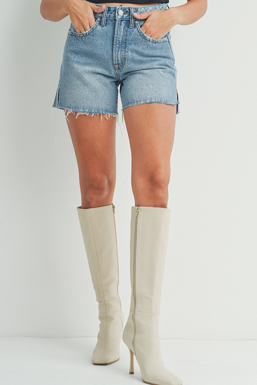 Just Black Denim Coda Denim Shorts