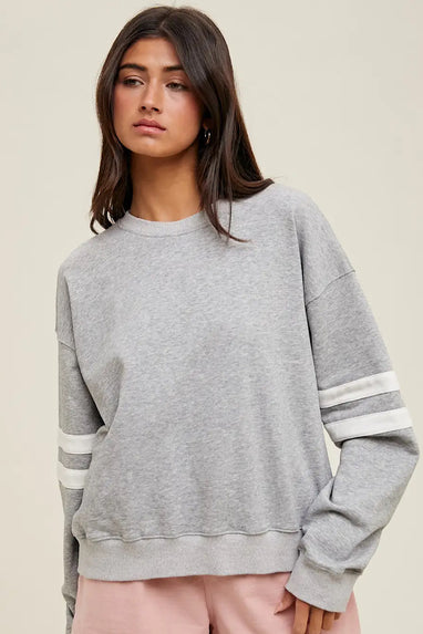 Summer Varsity Team Pullover Top