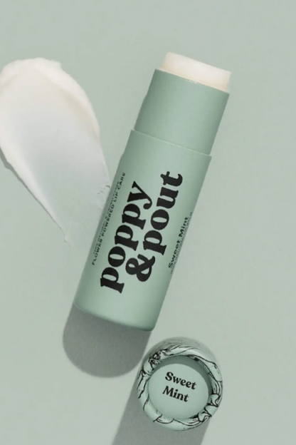 Poppy &amp; Pout Lip Balm in 5 Natural Flavors