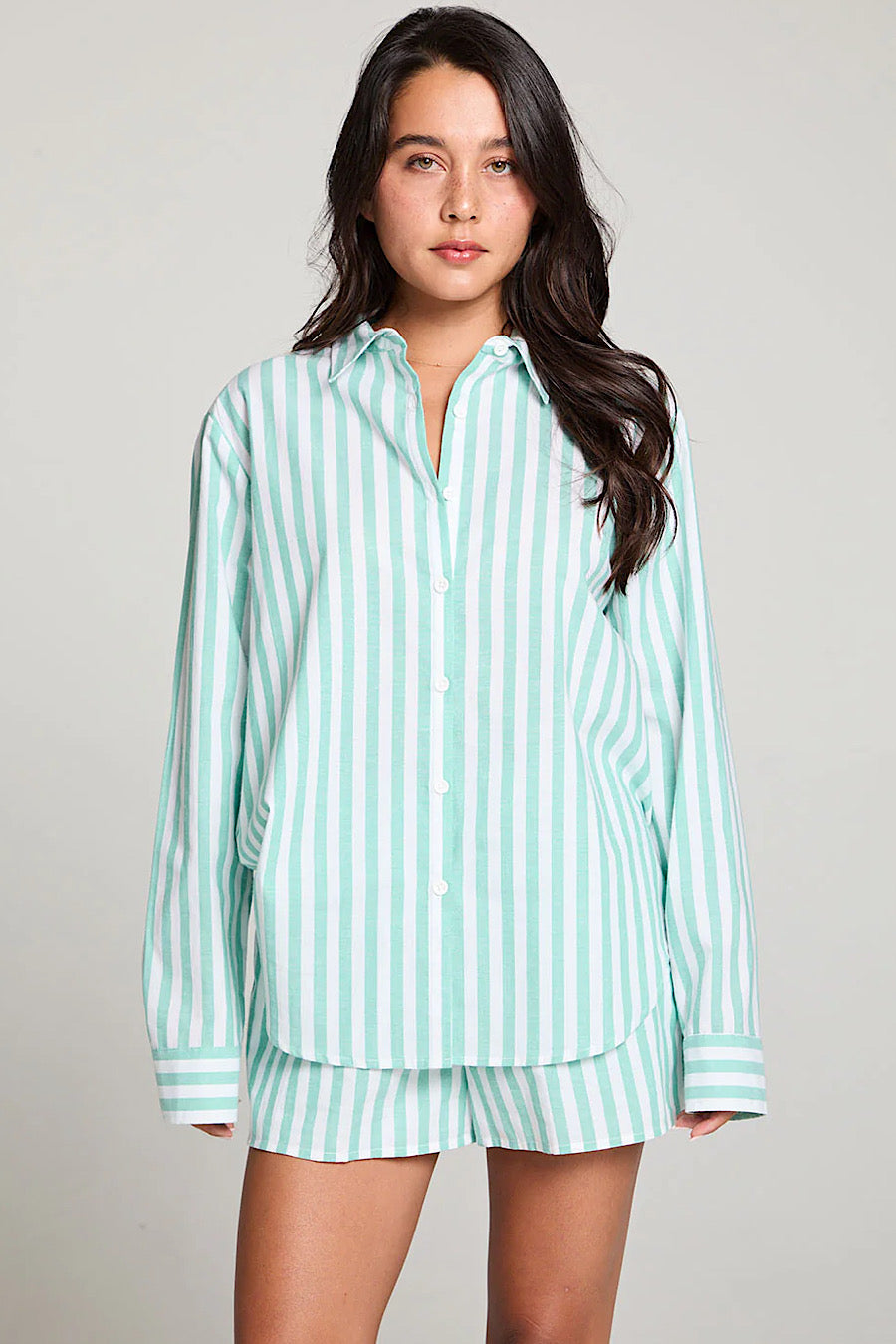 Chaser Brand Paso Aloe Stripe Shirt