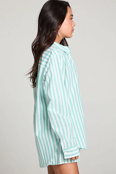 Chaser Brand Paso Aloe Stripe Shirt
