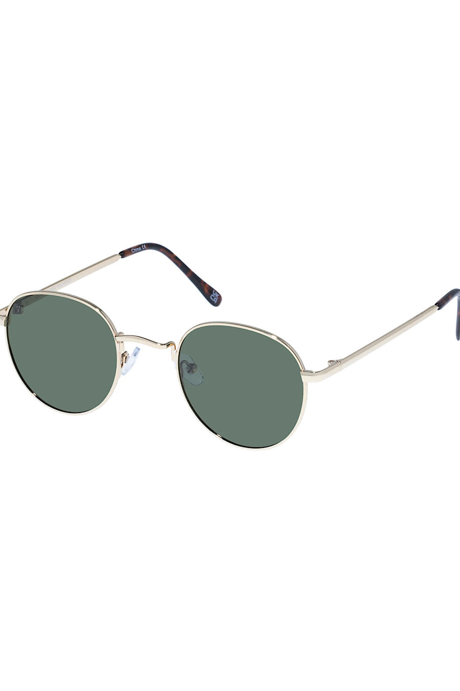 AIRE Rising Uni-Sex Sunglasses in Gold Dark