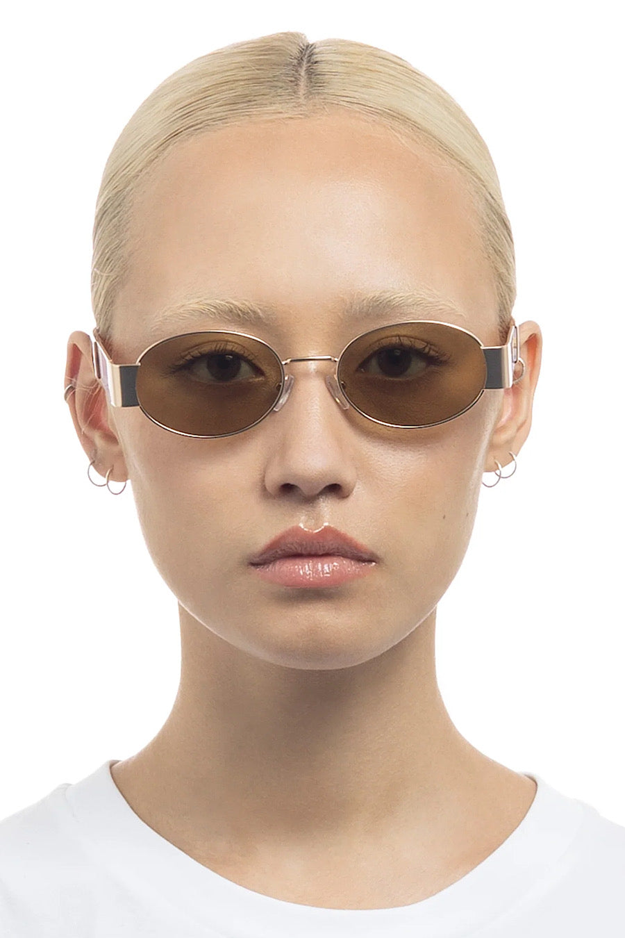 AIRE Mars Sunglasses Satin Gold Vintage Tortoise