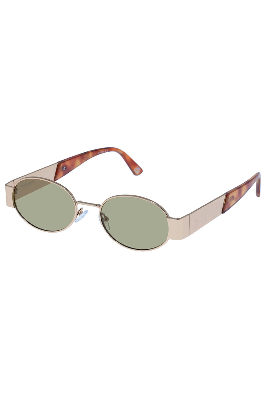 AIRE Mars Sunglasses Satin Gold Vintage Tortoise
