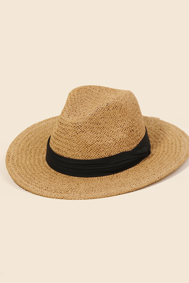 Summer Lovin Fedora Hat Khaki