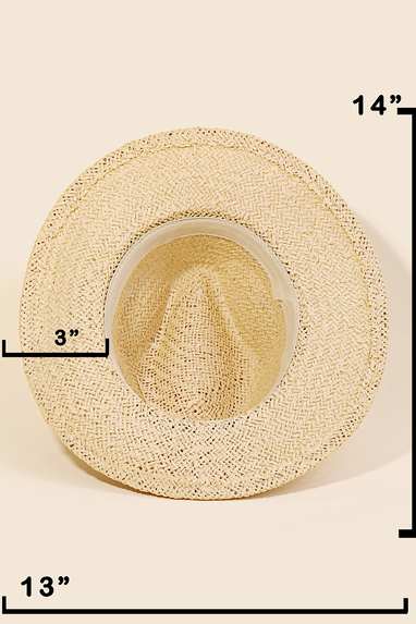 Summer Lovin Fedora Hat White