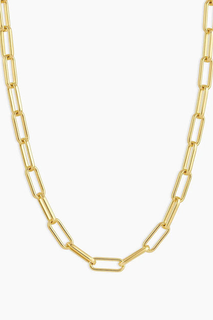 Gorjana Parker Chain Necklace in Gold