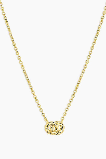Gorjana Crew Interlocking Necklace Gold