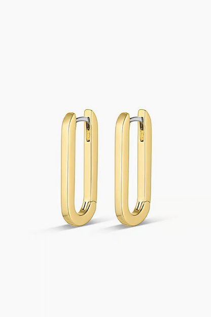 Gorjana Parker Huggies Earrings Gold