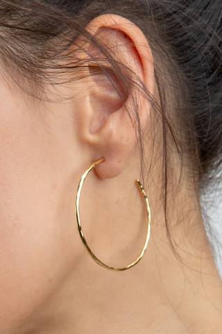 Gorjana Taner Hoop Earrings Gold