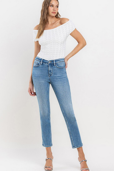Defeat Slim Straight Ankle Jeans