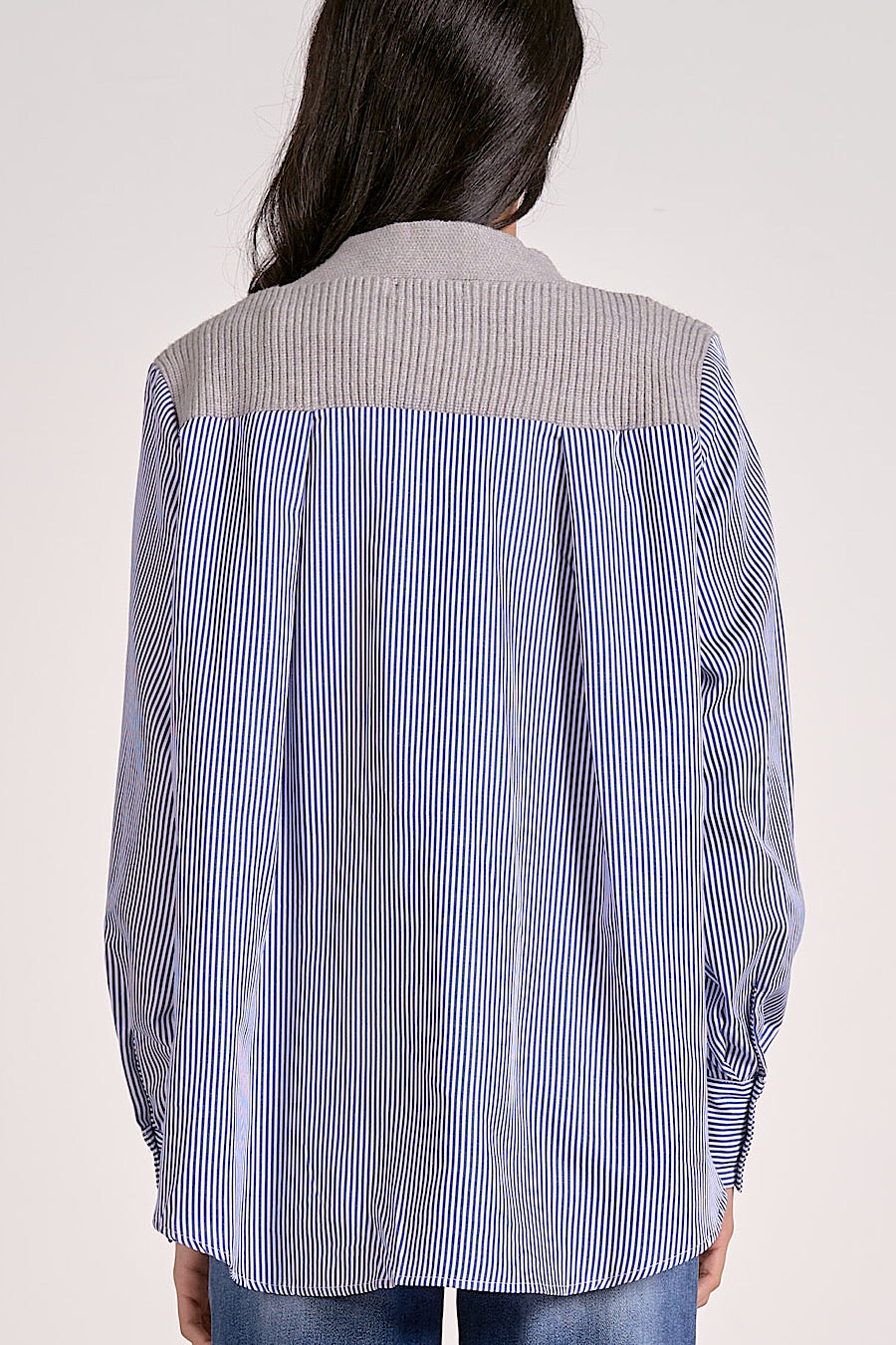 Watch &amp; Learn Layered Mixed Cardigan Top