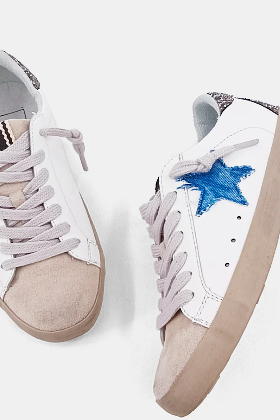 Shu Shop Paula Denim Star Kids Sneakers