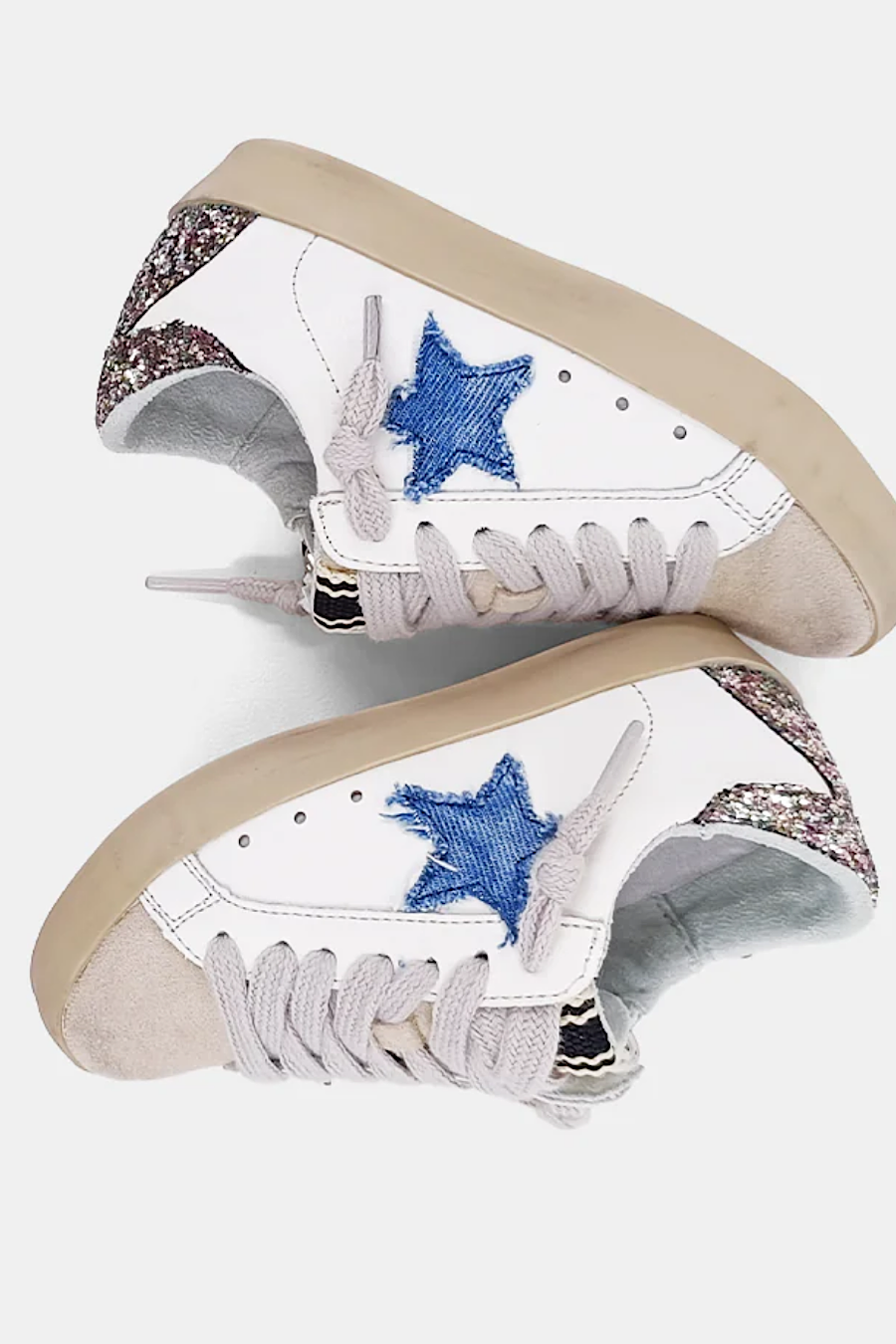 Shu Shop Paula Toddler Star Sneakers in Denim