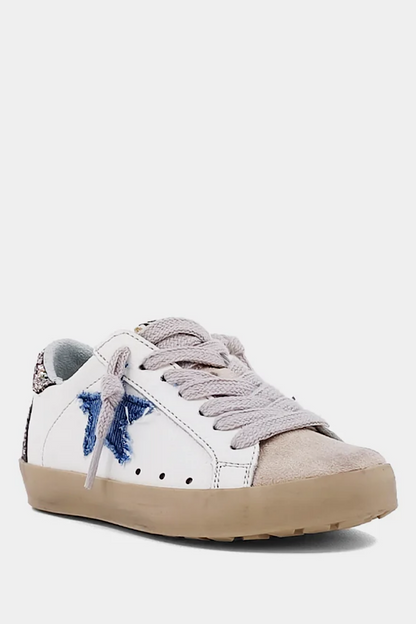 Shu Shop Paula Toddler Star Sneakers in Denim