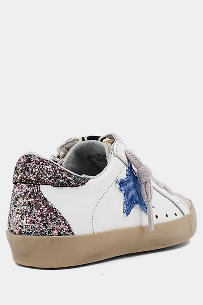 Shu Shop Paula Toddler Star Sneakers in Denim