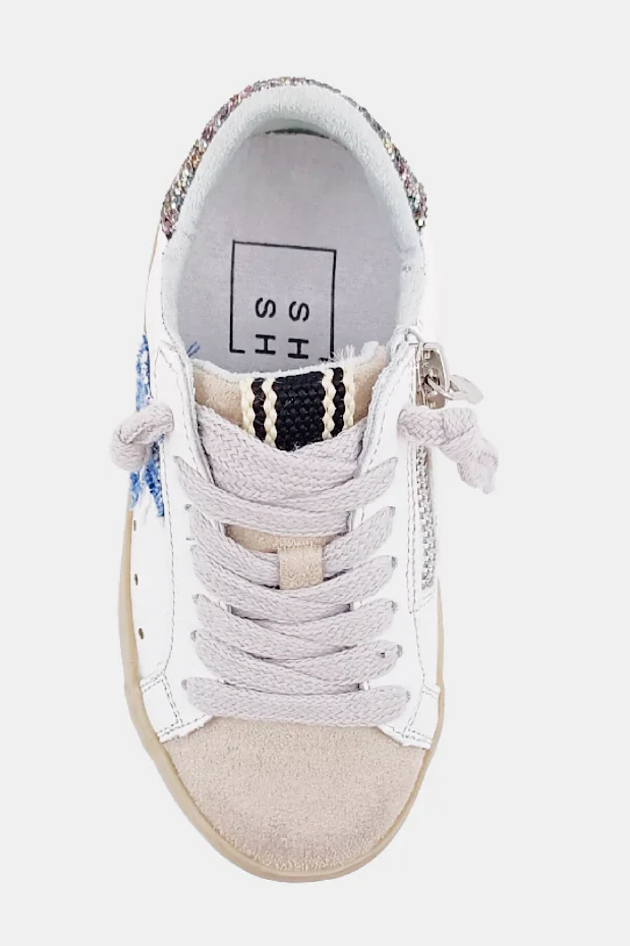 Shu Shop Paula Toddler Star Sneakers in Denim